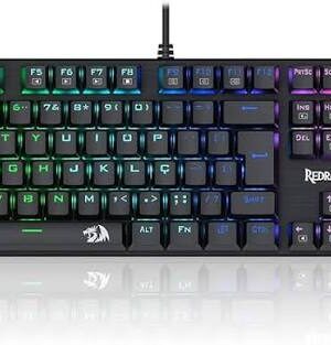 Teclado mecanico gamer redragon sindri rainbow